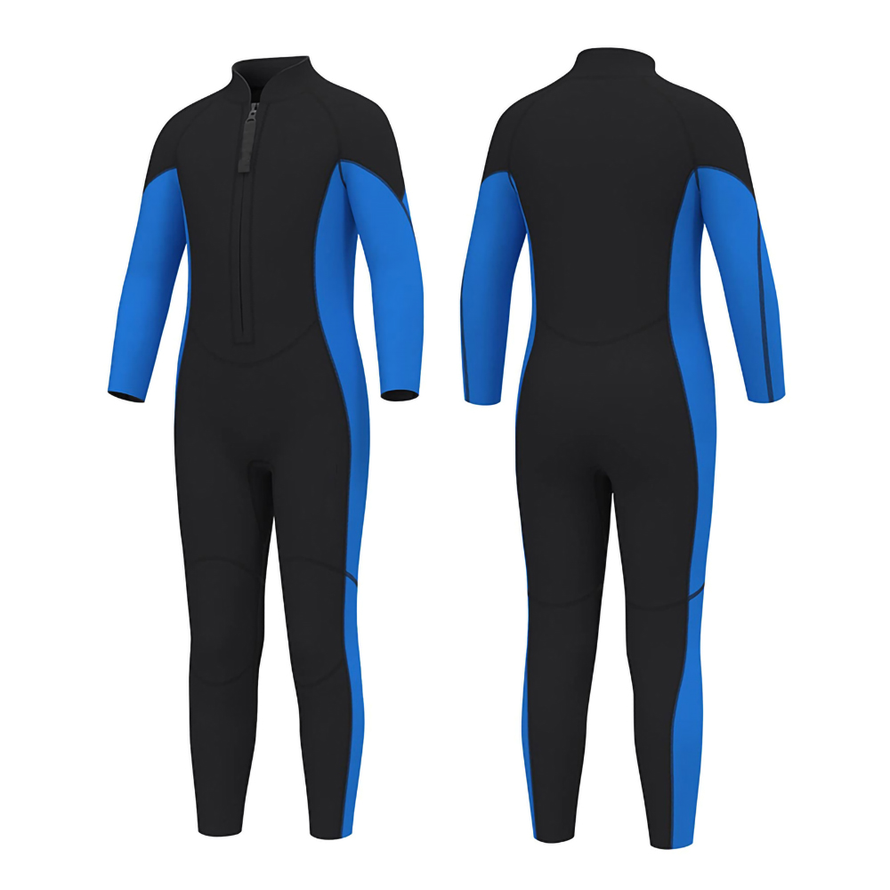 Neoprene 3 mm Back YKK Zip One Piece Long Sleeve Full Suits Keep Warm Diving Snorkeling Swimming Custom Wetsuit For Kids Children Water Sports