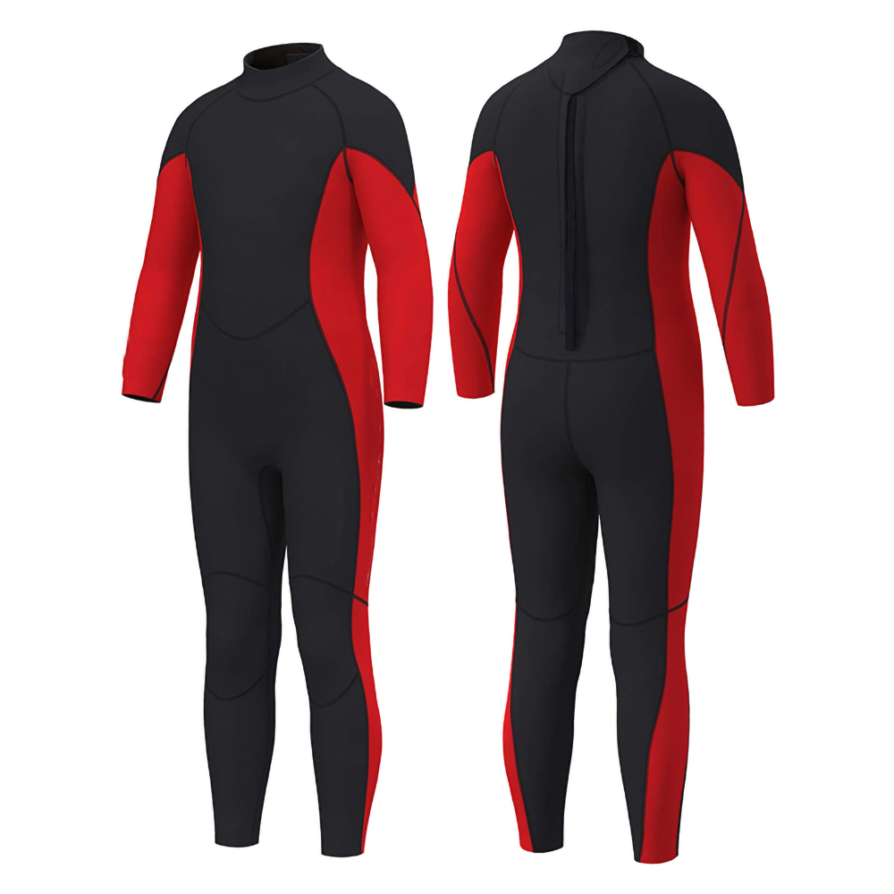 Neoprene 3 mm Back YKK Zip One Piece Long Sleeve Full Suits Keep Warm Diving Snorkeling Swimming Custom Wetsuit For Kids Children Water Sports