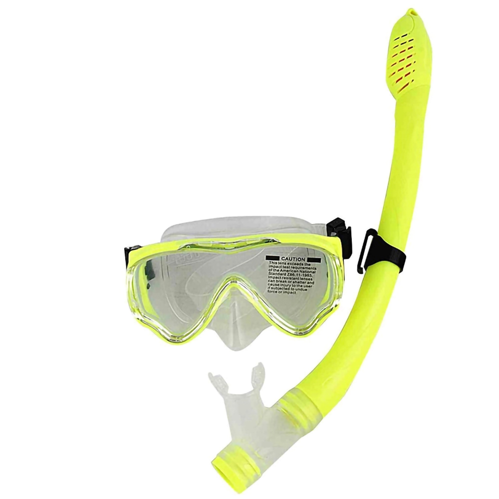 Tempered Glass Lens Anti Leak Anti Fog Nose Cover Super View Scuba Swimming Snorkeling Diving Mask Goggles With Snorkel Set Gear