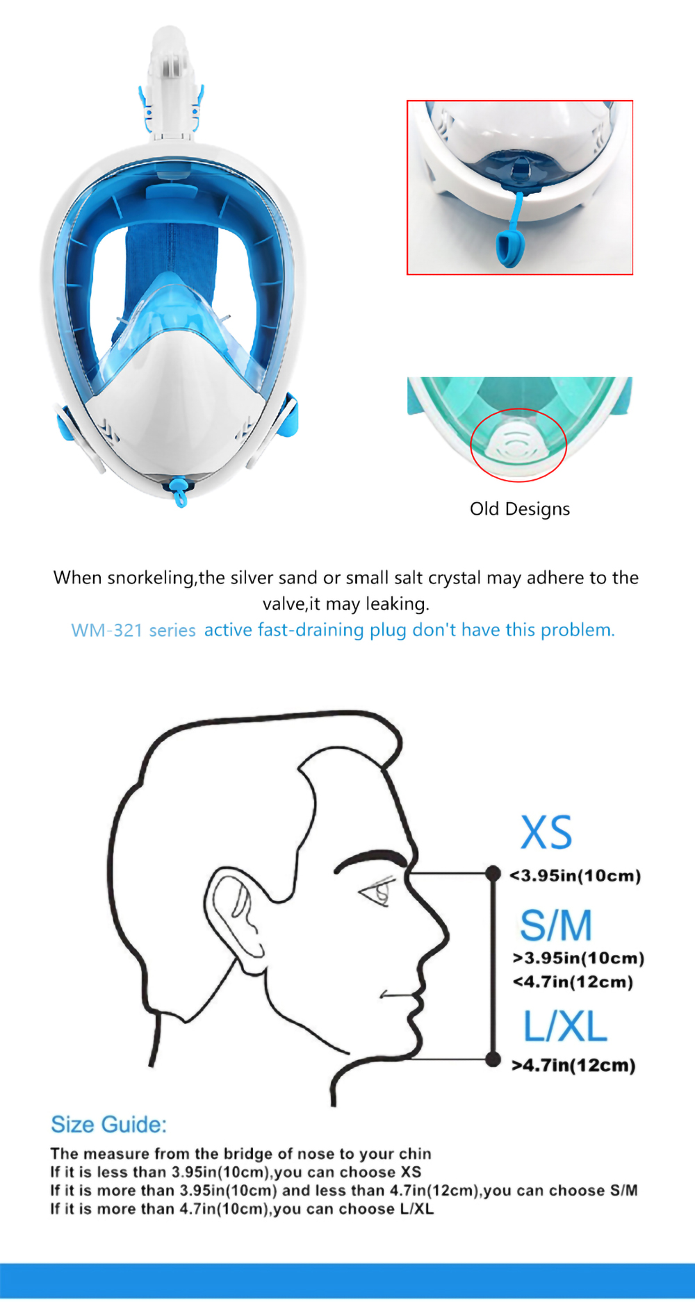 360 scuba mask details