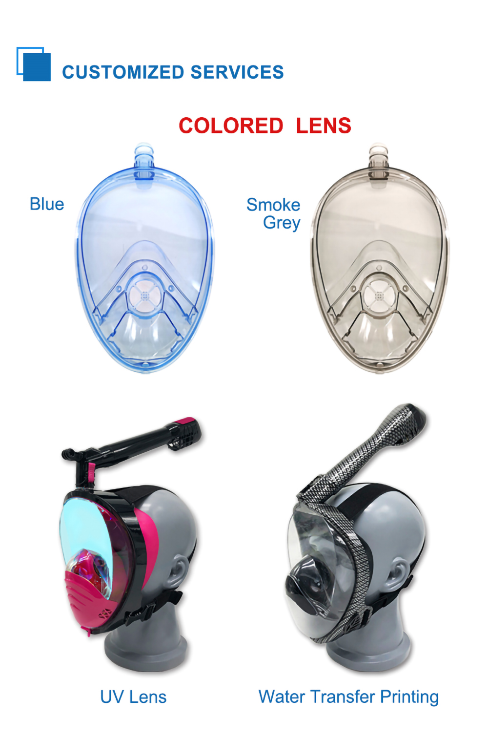 360 scuba mask details