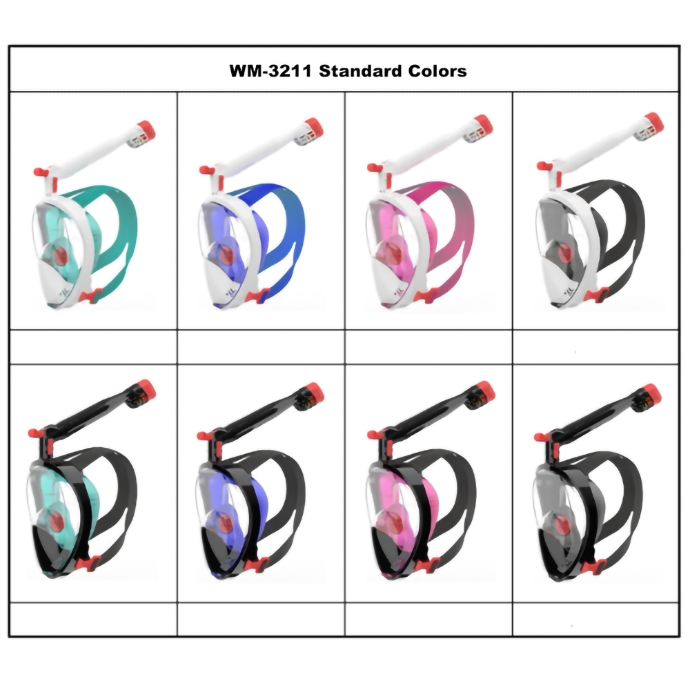 360 scuba mask details