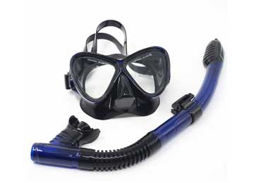 180° Wide View Diving Mask Snorkel Set
