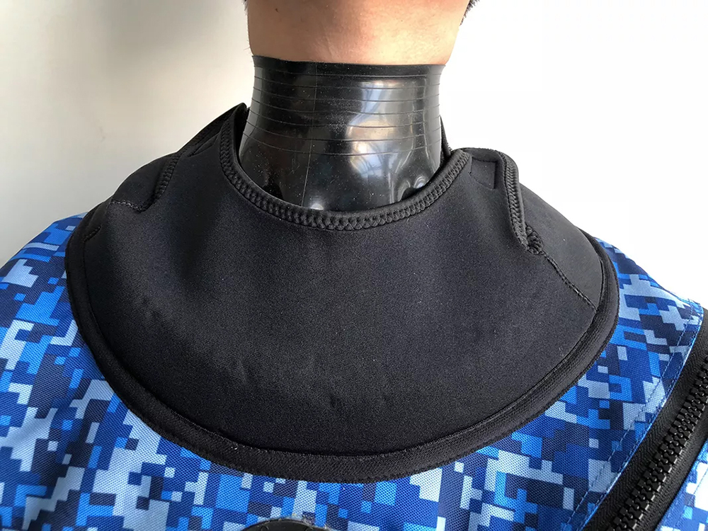 Three-Layer Laminated Fabric Latex Wrist Neck Seal Custom Drysuit