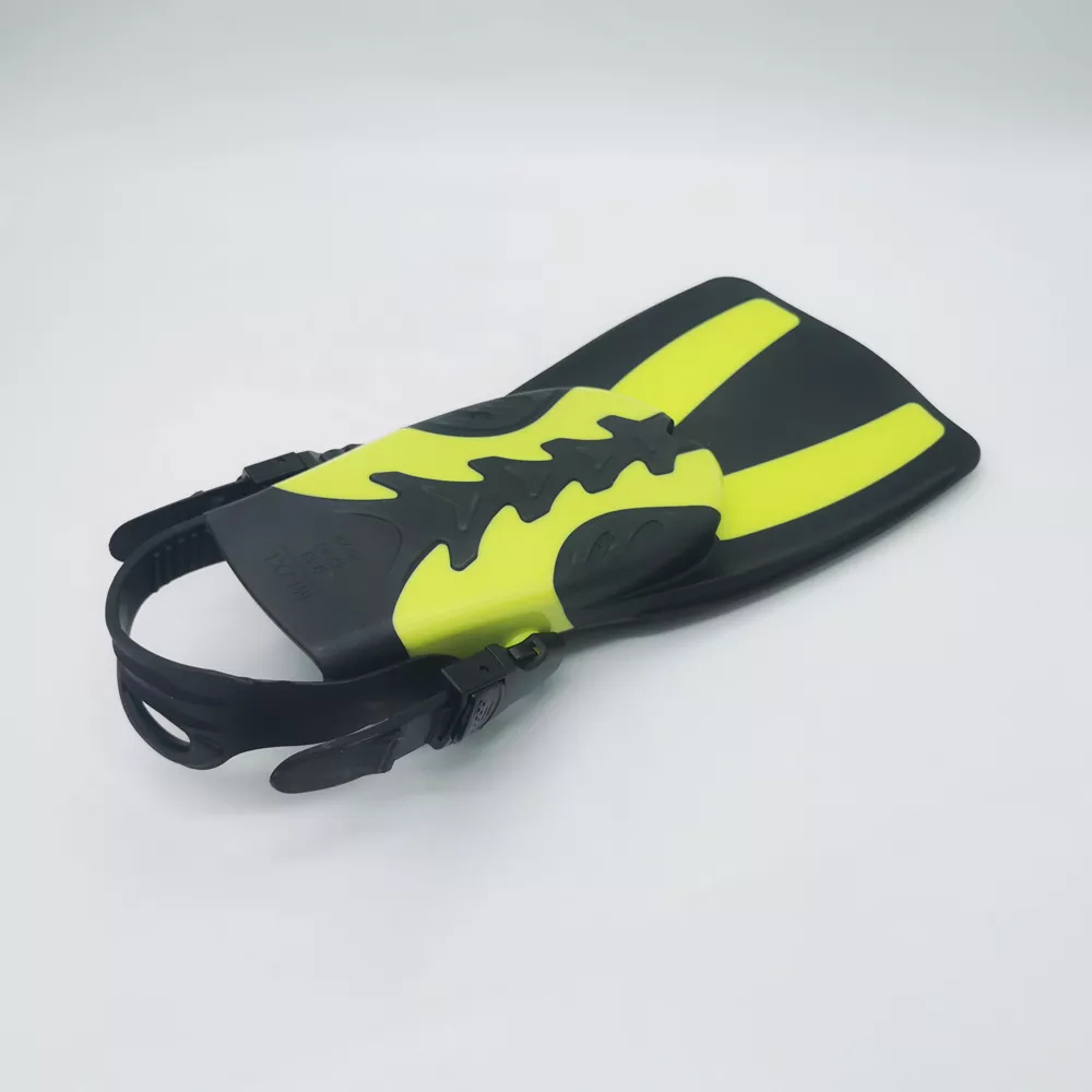 PP TPE Portable Short Blade Diving Fins Flippers