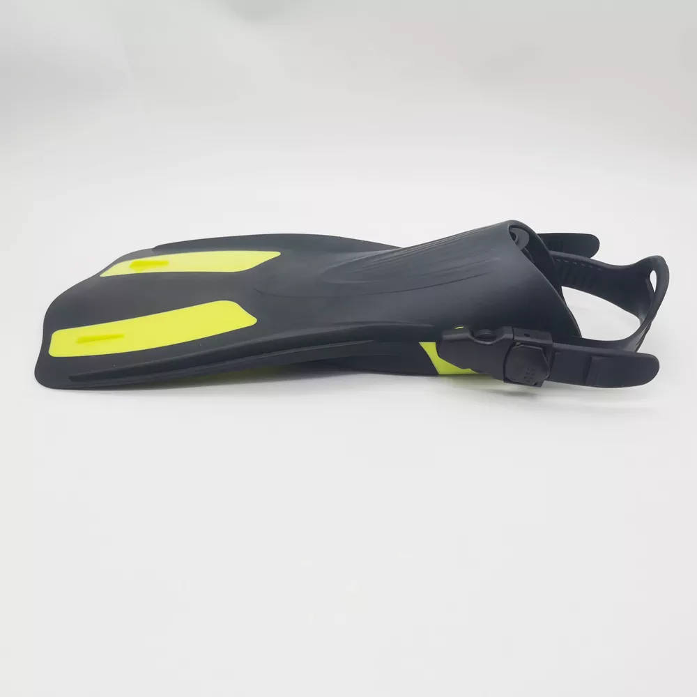 PP TPE Portable Short Blade Diving Fins Flippers