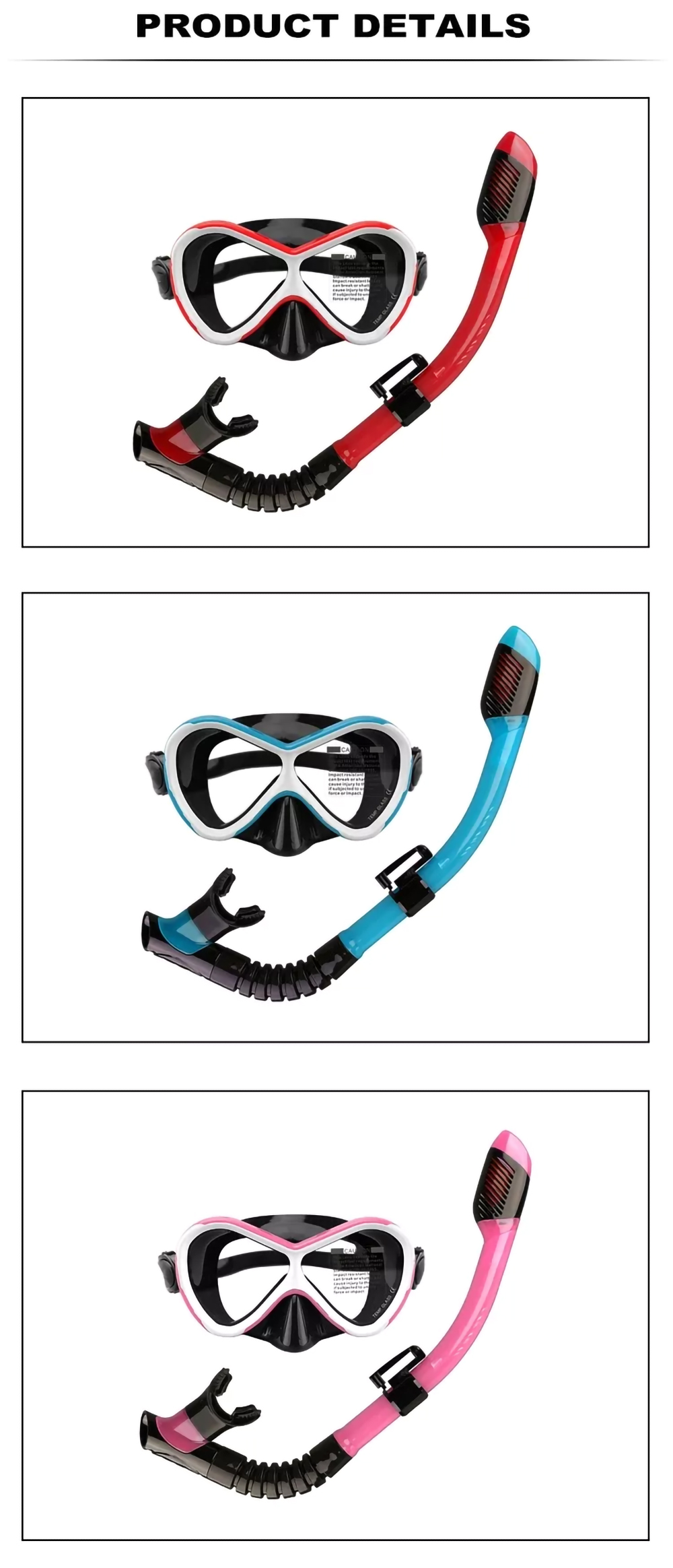 One Piece Len Diving Mask Snorkel Set