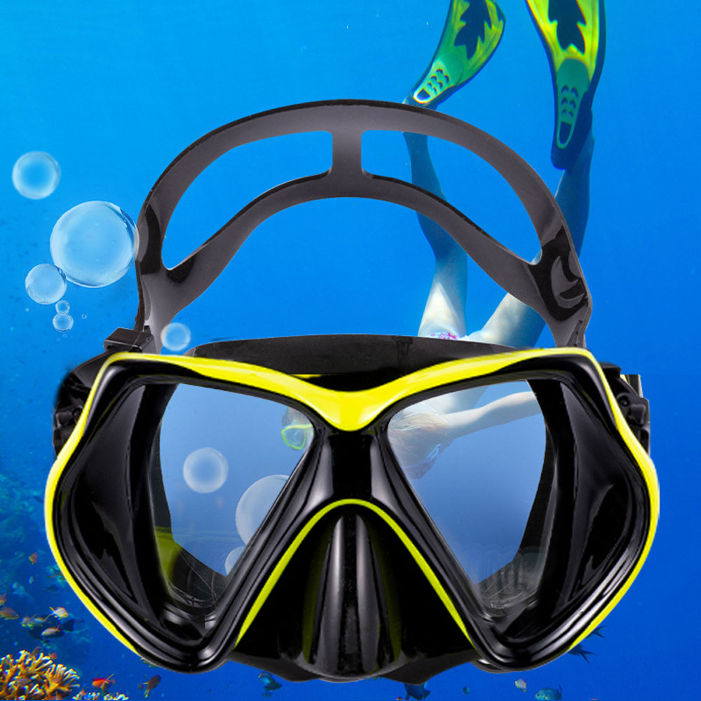 Dry Top Set Diving Mask Snorkel Set