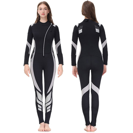  Wholesale Flatlock Front Zip Full Suits Freediving Custom Wetsuit