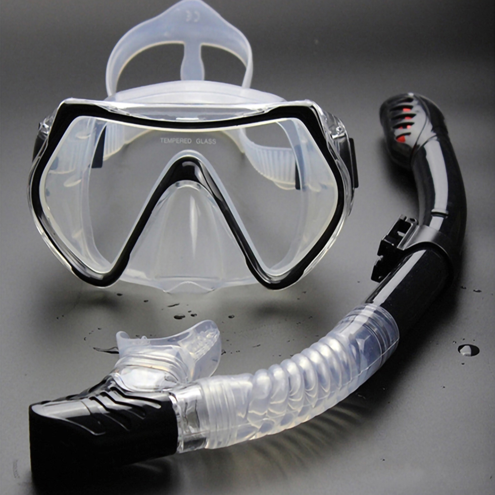 180 degree panoramic View Diving Mask Snorkel Set