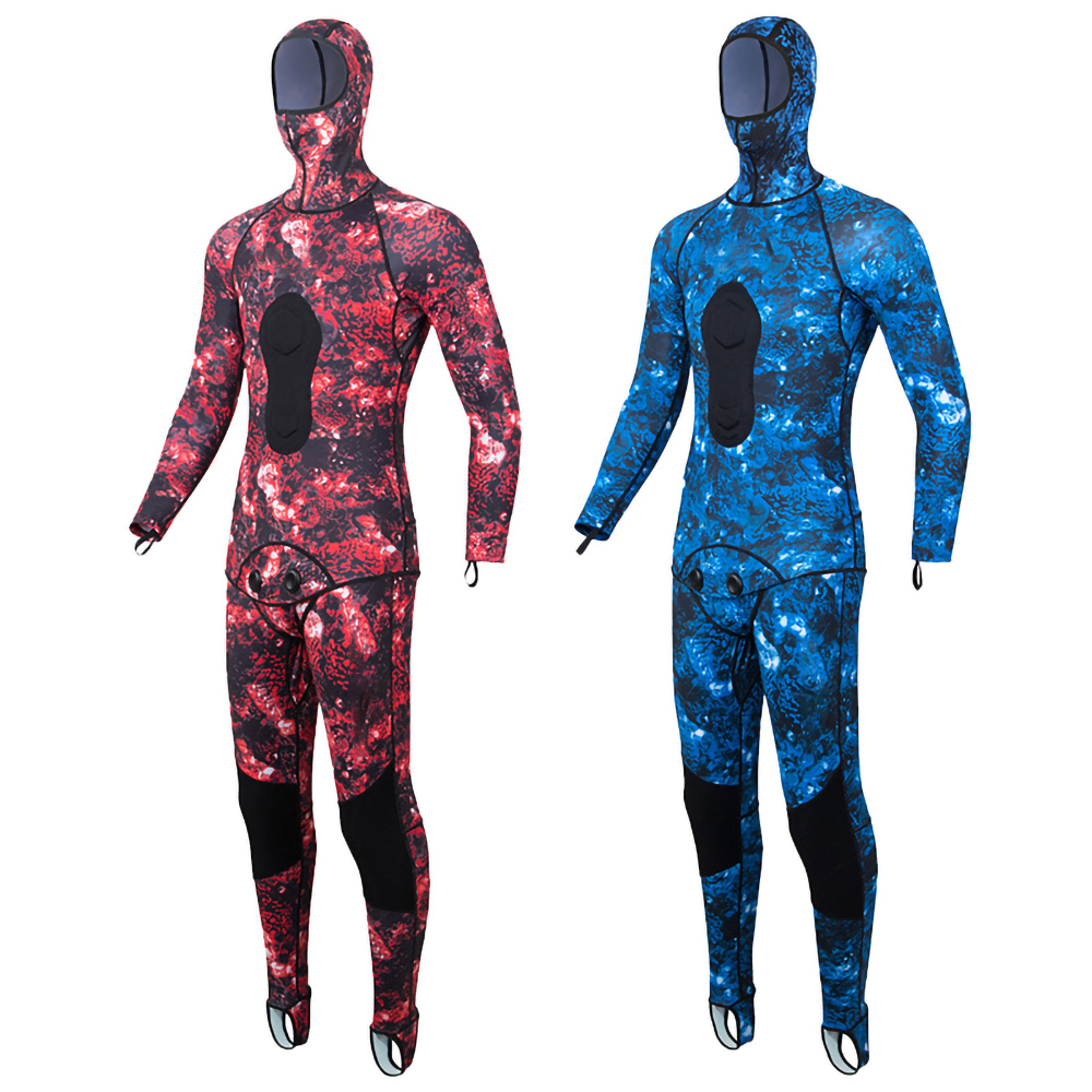 Camo Spearfishing Wetsuit Manufacturer Lycra Fullsuit - Wetop