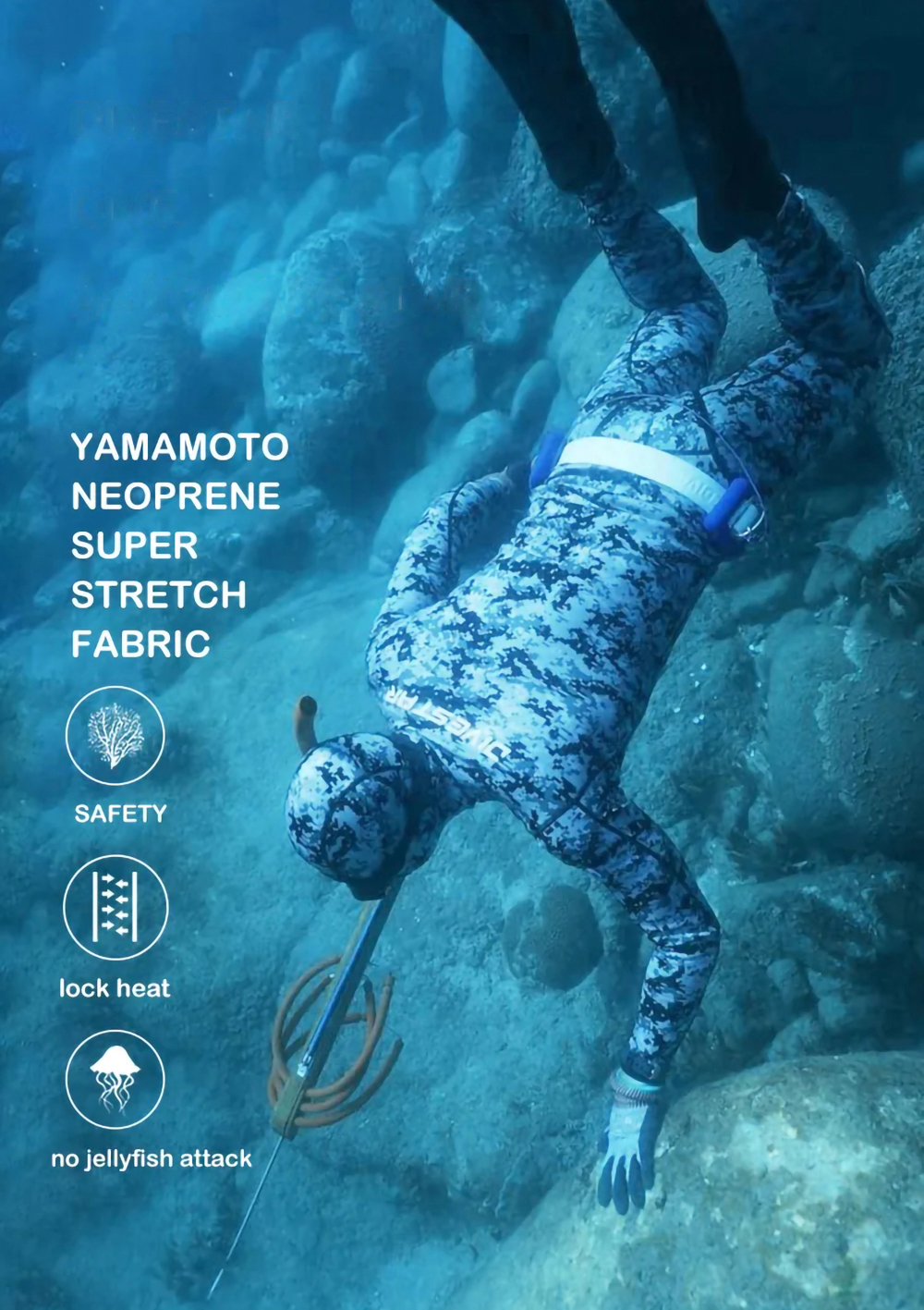 Steamer Fullsuit Camo Spearfishing Wetsuit Manufacturer