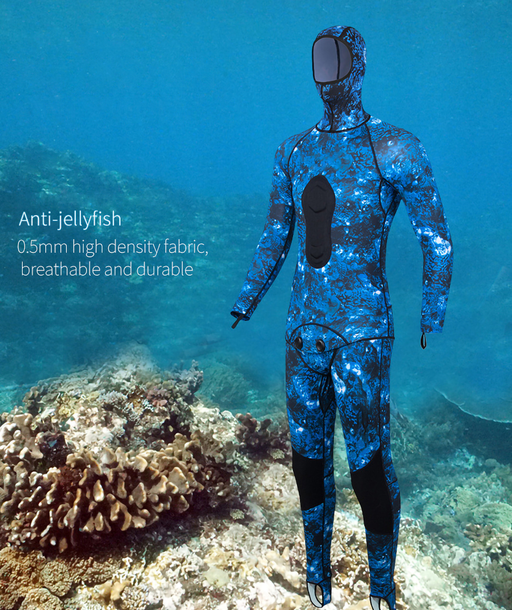 Steamer Fullsuit Camo Spearfishing Wetsuit Manufacturer