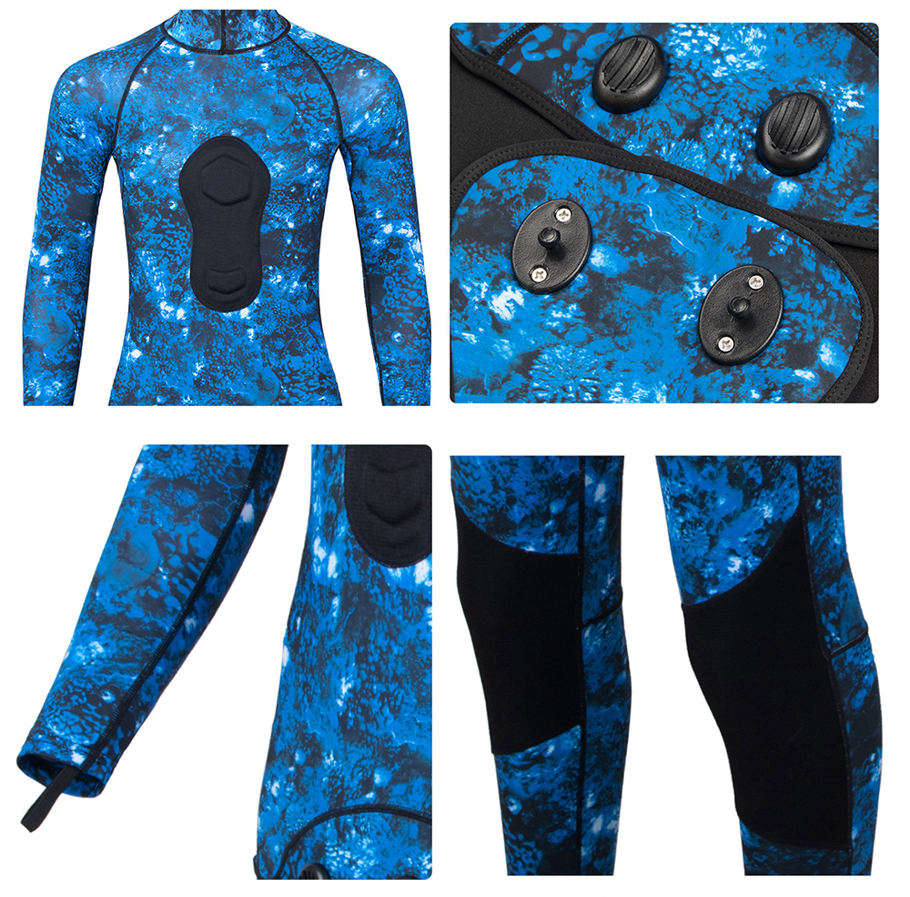 Steamer Fullsuit Camo Spearfishing Wetsuit Manufacturer