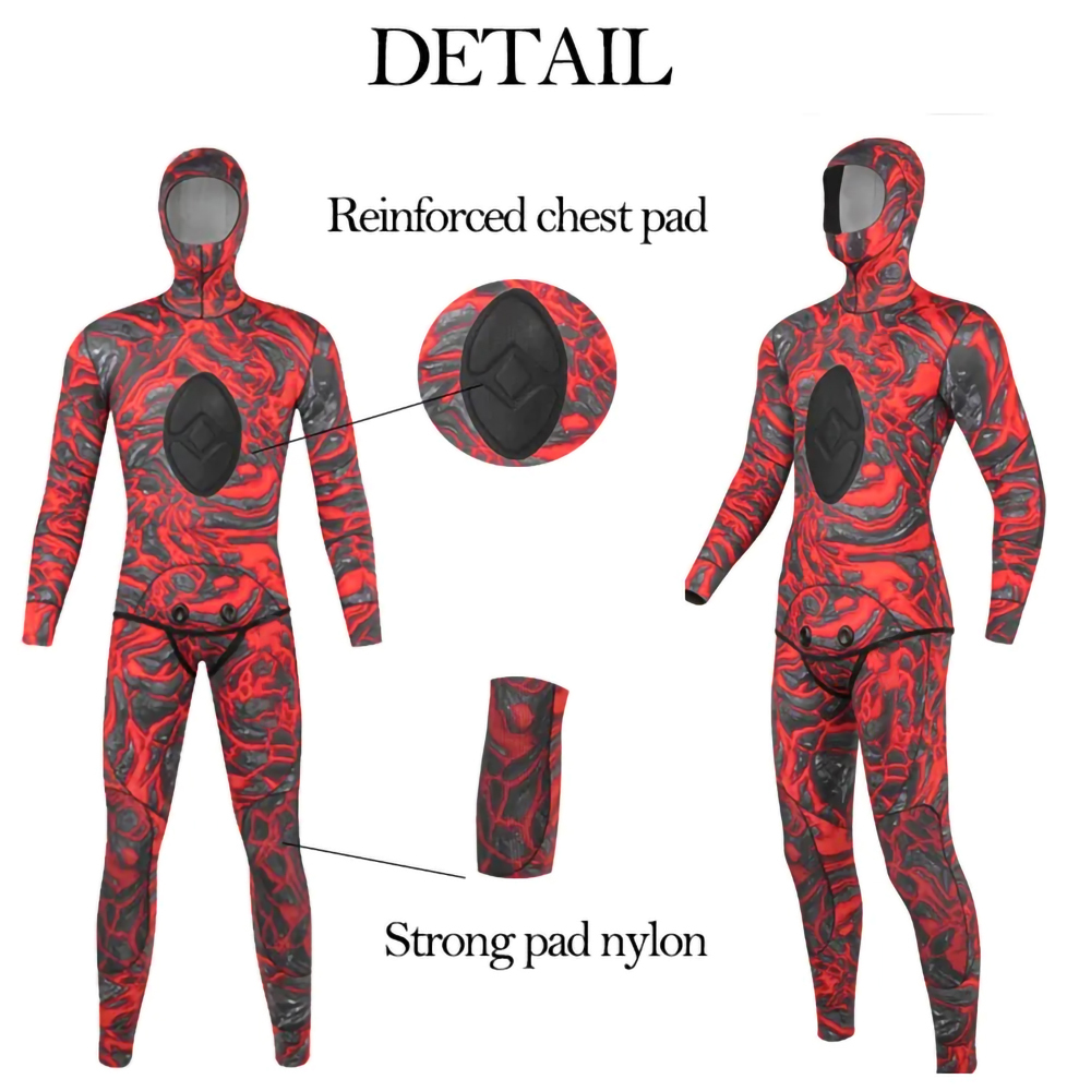 Titanium Neoprene Camo Spearfishing Yamamoto Wetsuit Factory