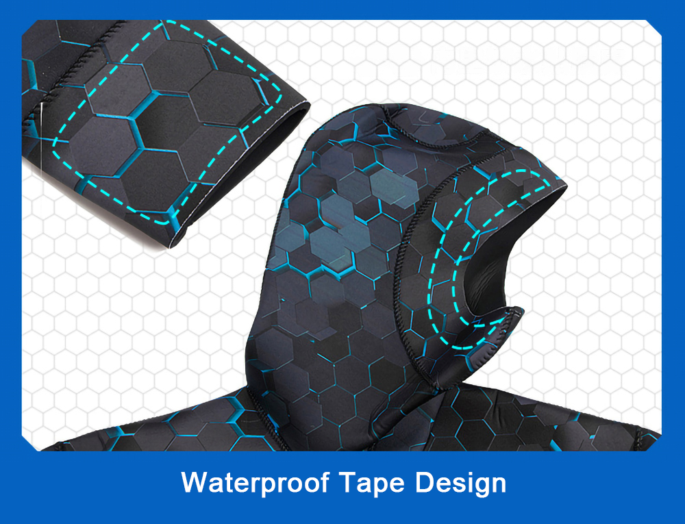 Titanium Neoprene Camo Spearfishing Yamamoto Wetsuit Factory