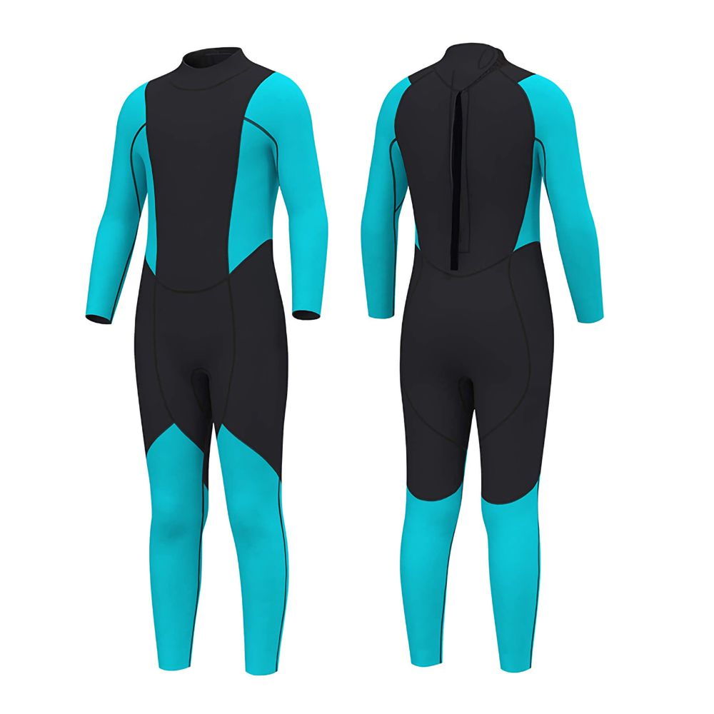3mm Back YKK Zip Full Suits kids Snorkeling Custom Wetsuit