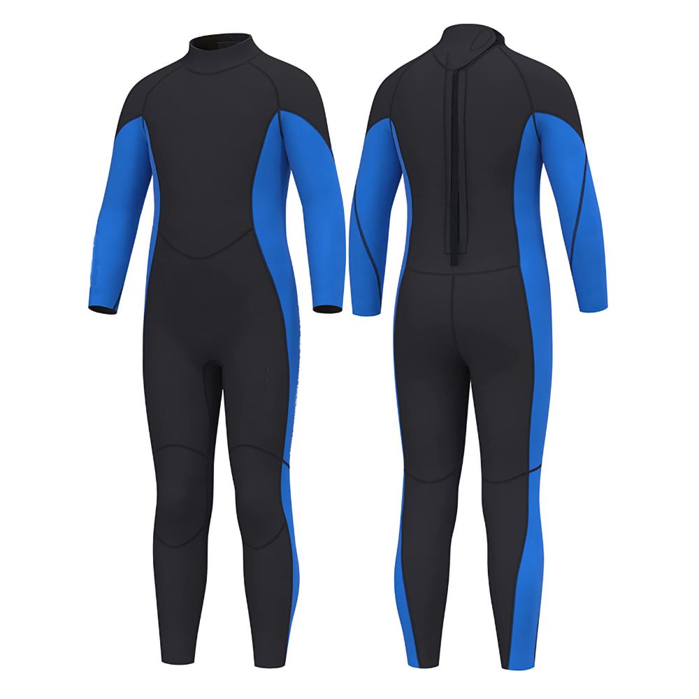 3mm Back YKK Zip Full Suits kids Snorkeling Custom Wetsuit