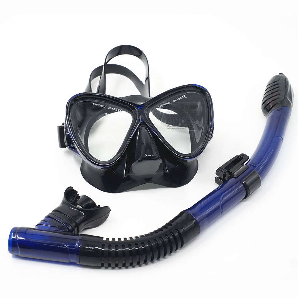 180° Wide View Diving Mask Snorkel Set