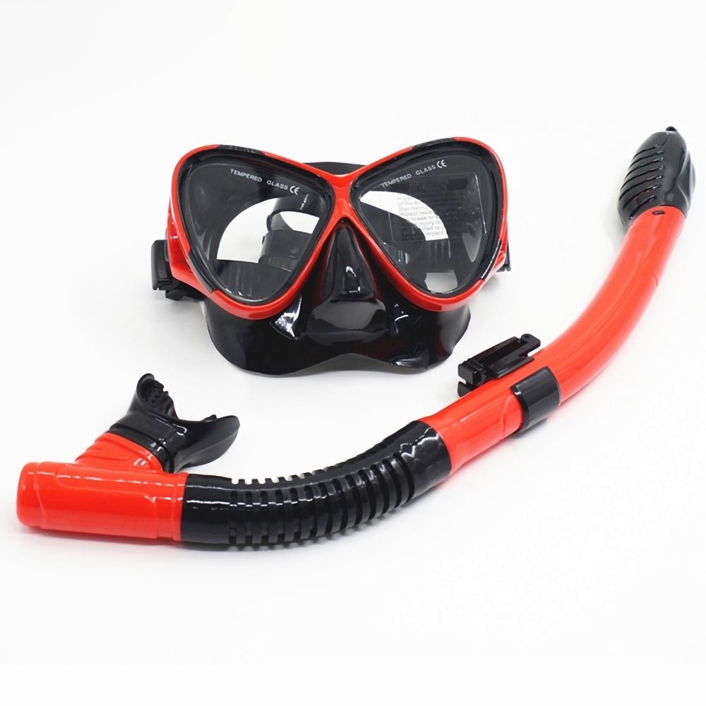 180° Wide View Diving Mask Snorkel Set
