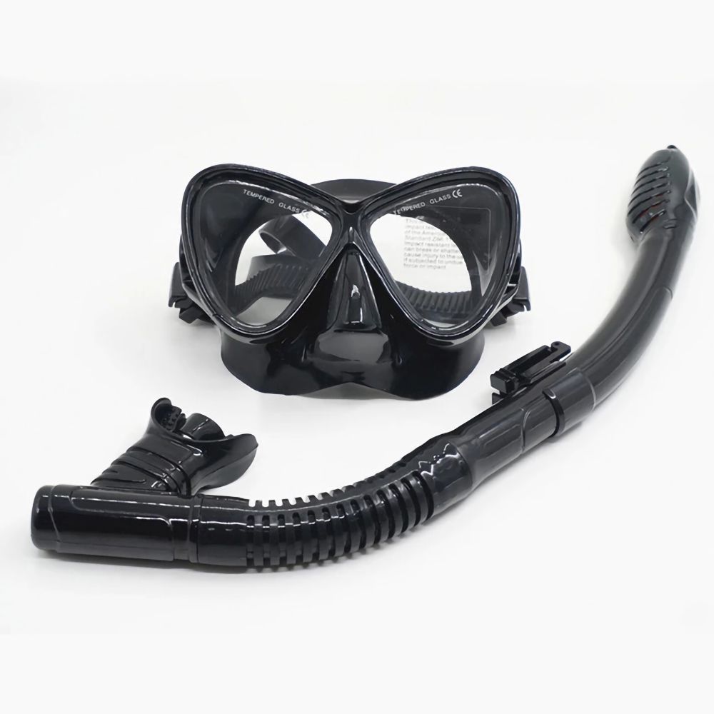 180° Wide View Diving Mask Snorkel Set