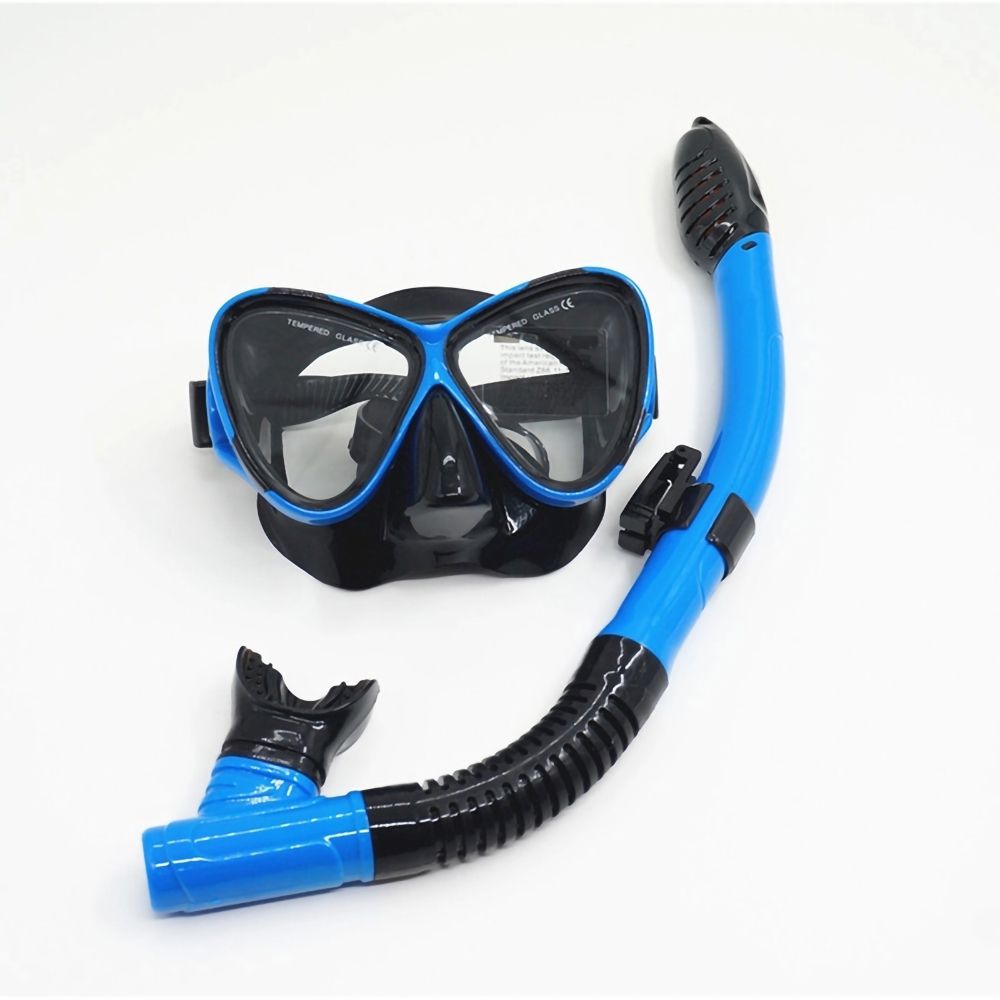 180° Wide View Diving Mask Snorkel Set