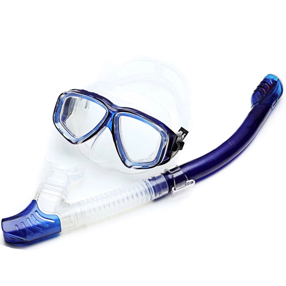 Super View Dry Top Diving Mask Snorkel Set