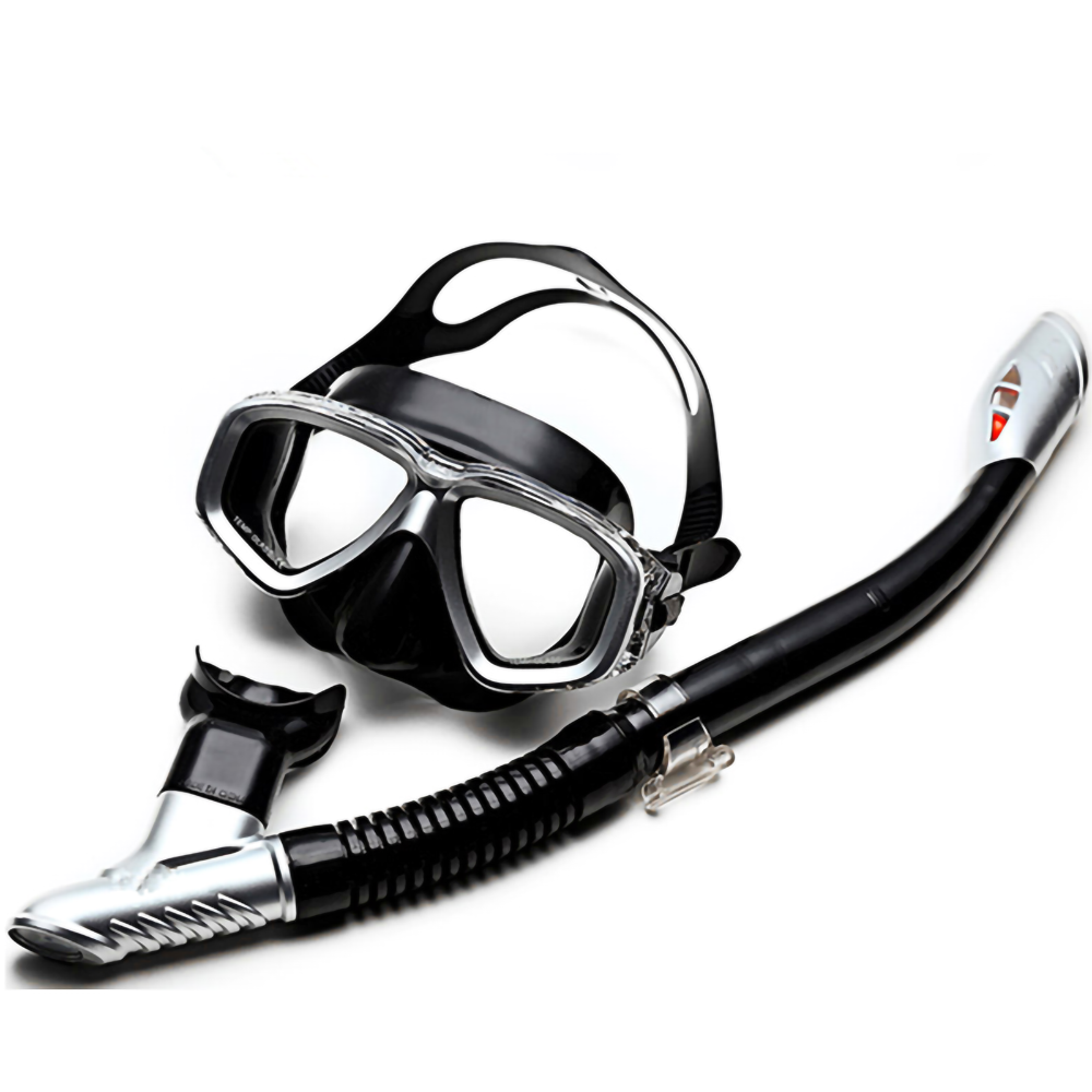 Adjustable Strap Stytem Diving Mask Snorkel Set