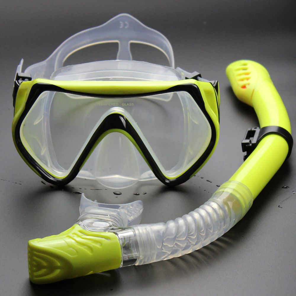 180 degree panoramic View Diving Mask Snorkel Set