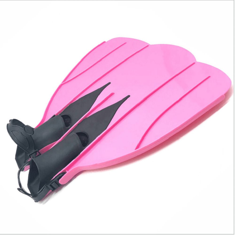 Mermaid One Piece Open Heel Diving Fins Flippers