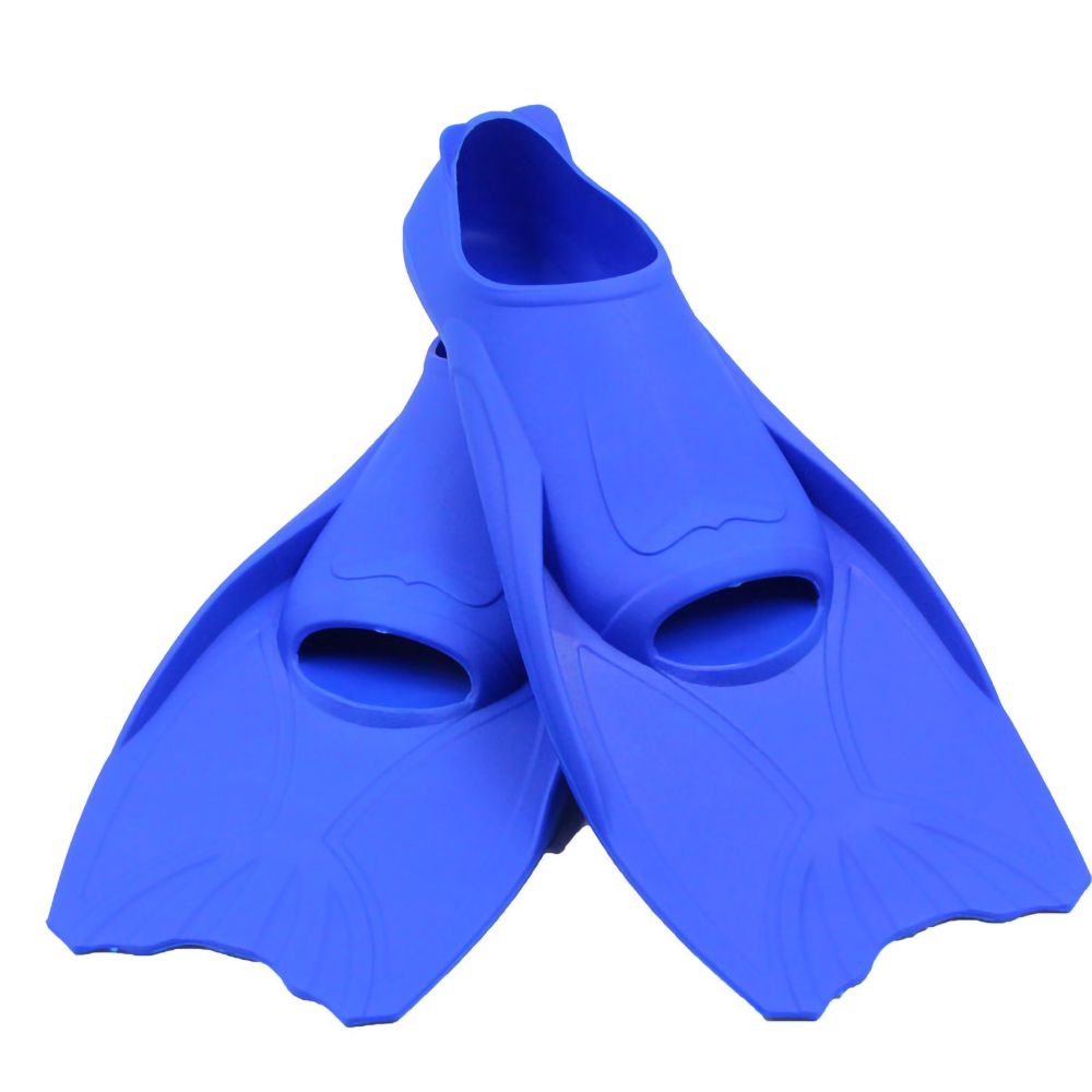 Short Blade Swimming Diving Flippers Fins with Bag 