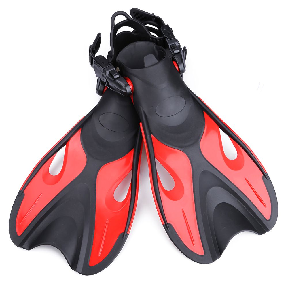 Non-slip Sole Short Blade Diving Fins Flippers