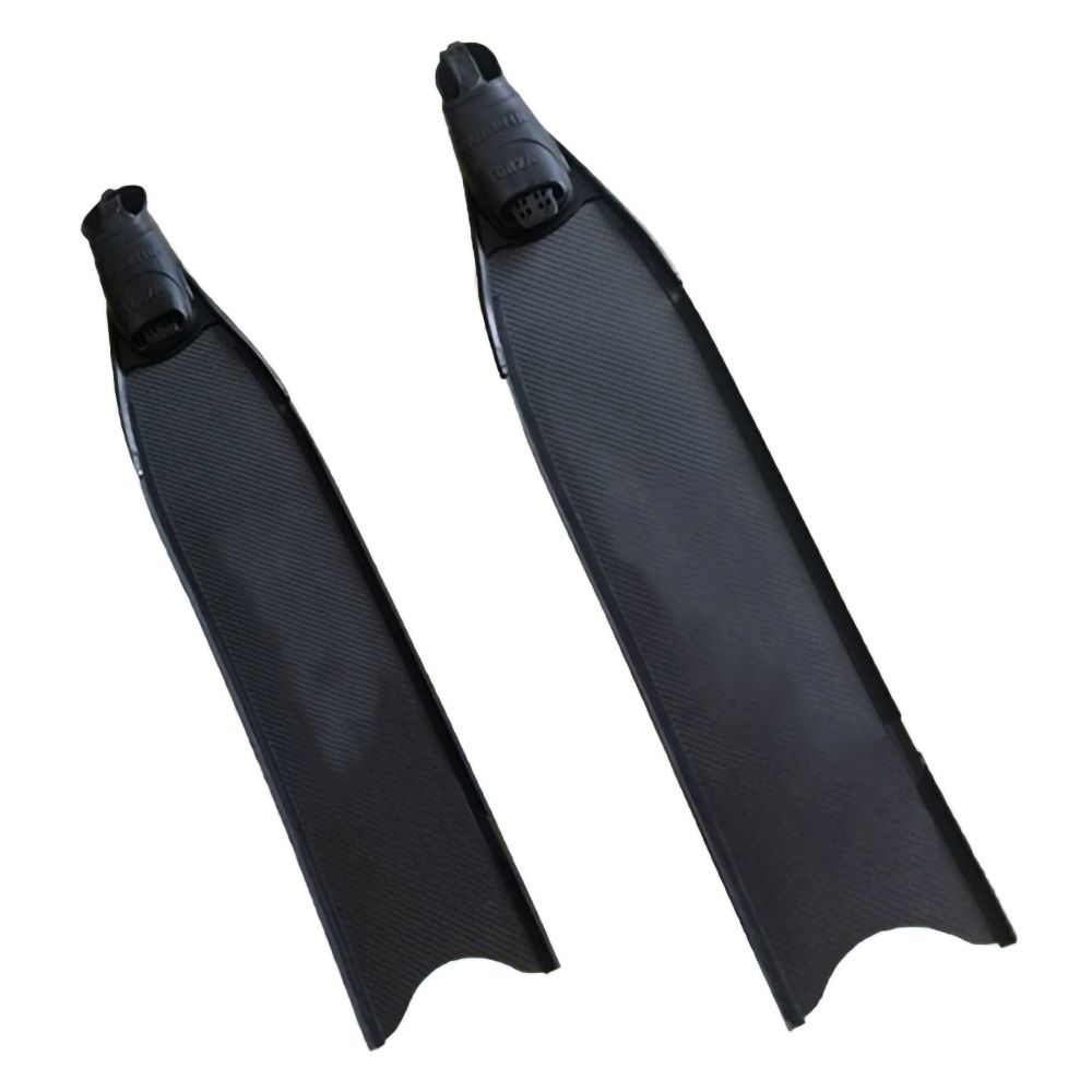 Pure Carbon Fiber Long Blade Diving Fins Flippers