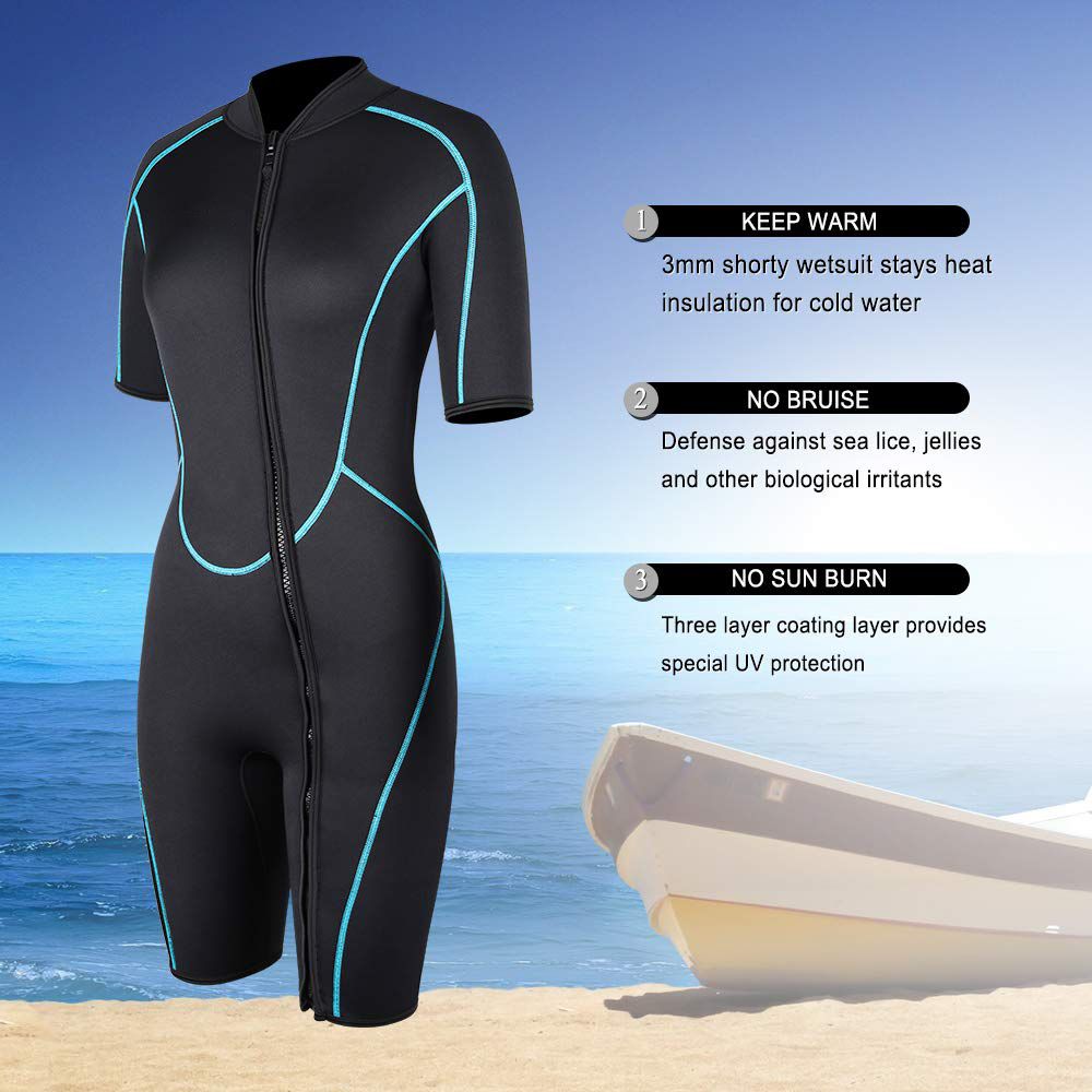 3mm Jako Flatlock Thermal Lining Shorty Surfing Custom Wetsuit