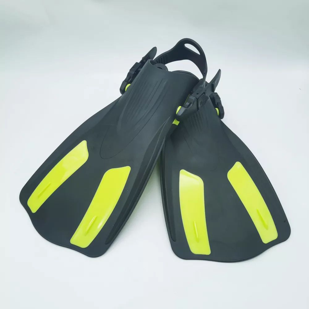 PP TPE Portable Short Blade Diving Fins Flippers