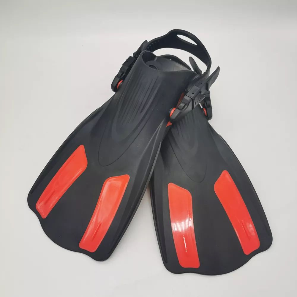 PP TPE Portable Short Blade Diving Fins Flippers