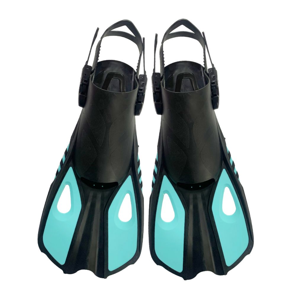 Quick Release Buckles Short Blade Diving Fins Flippers