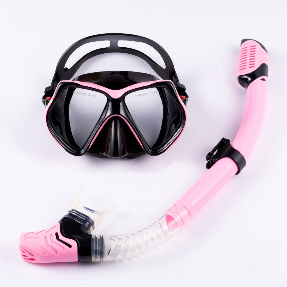 Dry Top Set Diving Mask Snorkel Set