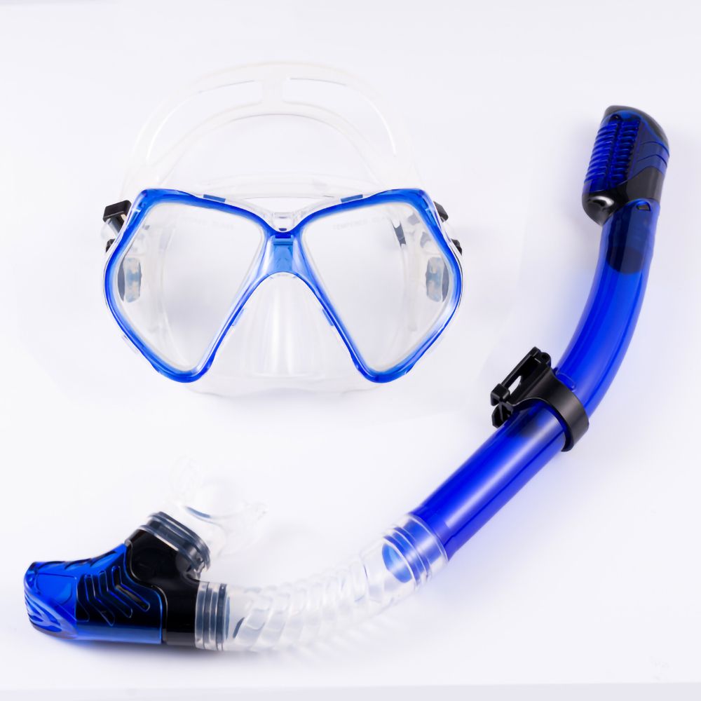 Dry Top Set Diving Mask Snorkel Set