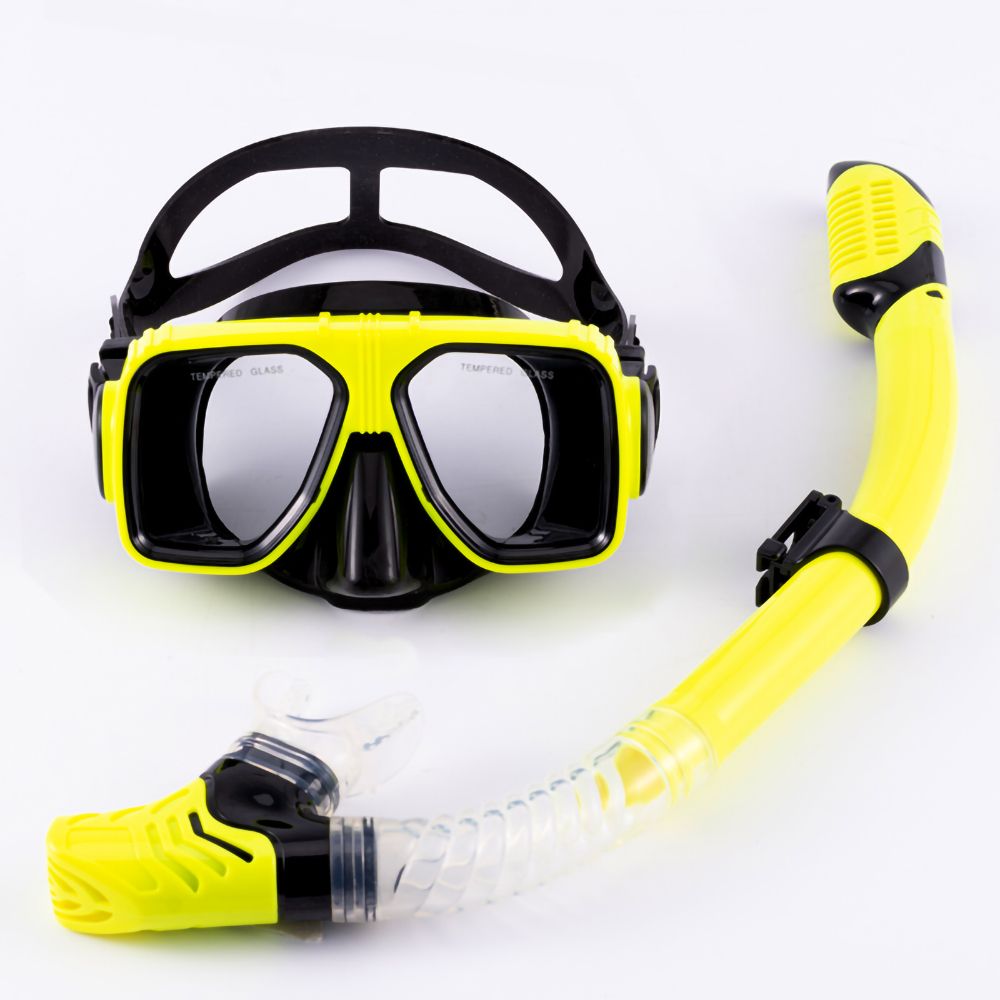 Super Wide View Diving Mask Snorkel Set