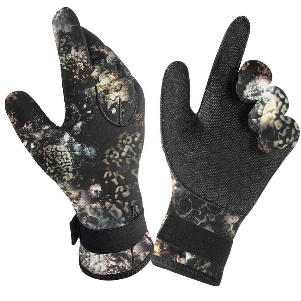 Factory Wholesale Neoprene Kevlar Diving Gloves