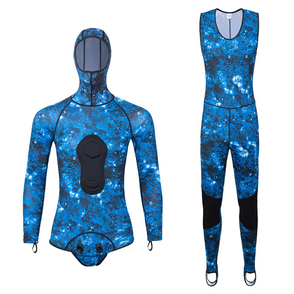 Camo Spearfishing Wetsuit Manufacturer Lycra Fullsuit