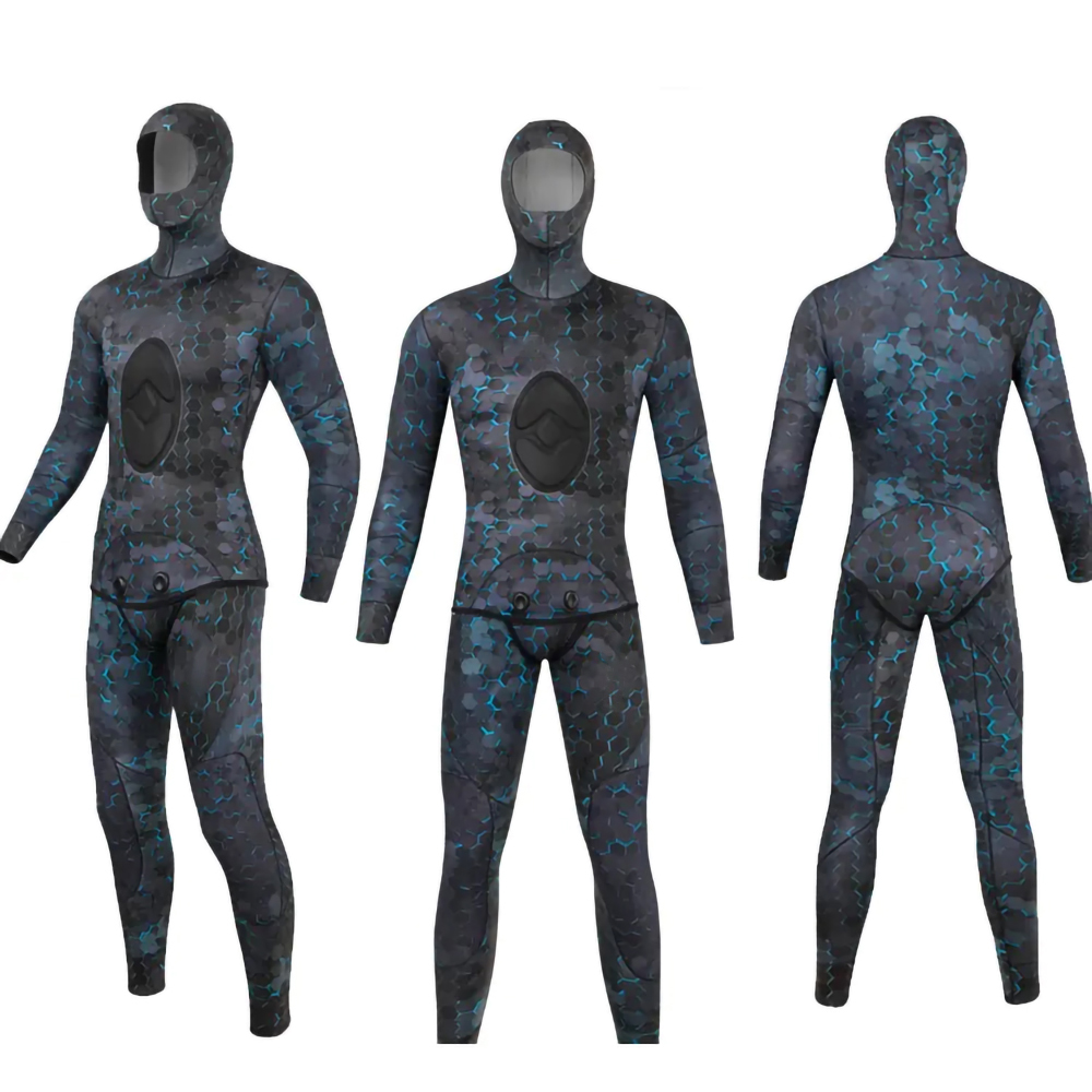 Yamamoto Wetsuit Factory Titanium Camo Spearfishing - Wetop