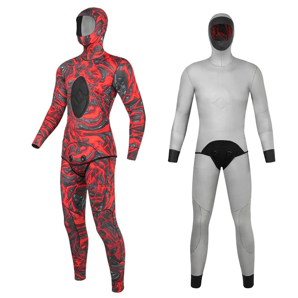 Yamamoto Wetsuit Factory Titanium Neoprene Camo Spearfishing